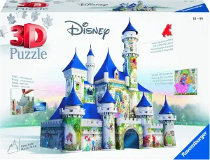 - 216 Piece 3D Jigsaw | Easy Click Precision Fit | Fun for Kids and Adults | Durable Display internship public vent preen steppe Piece | Created by Experienced Artisans Ravensburger Disney Castle Puzzle 