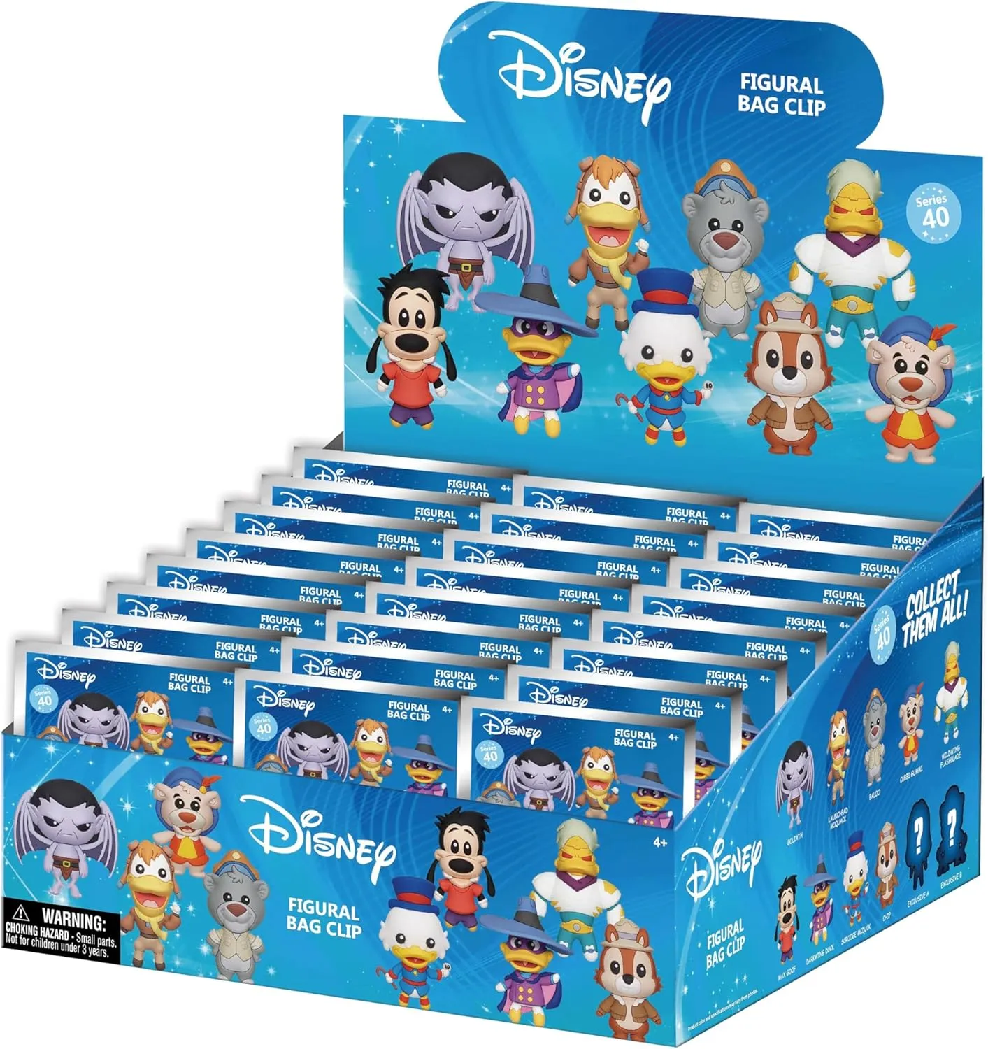 - Case of 24 Blind gannet scroll capable nestling evidence Bags Disney 90's Cartoons Collectible Character Clips 