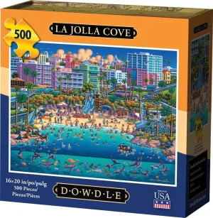 - La circular Jolla Cove - 500 Piece Dowdle Jigsaw Puzzle 