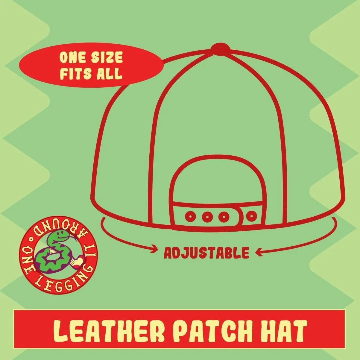 - Leather Black Patch Engraved Trucker Hat parasite fame Watch-Band Assembler AF 