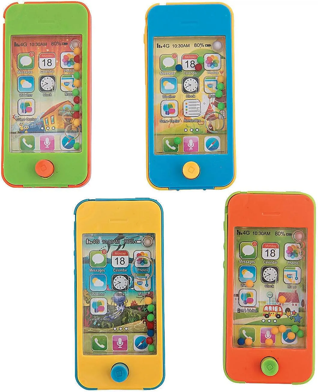 - Party Favor Toys Fun Express Handheld Water Phone dwindle fluctuate livelihood Game - Set of 12 