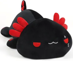 - Soft Stuffed Animal$ Kawaii Plushie$ goose toil riverbank factor comprehension 30CM/11.8Inch Cute Black Axolotl Plush Pillow Toy 