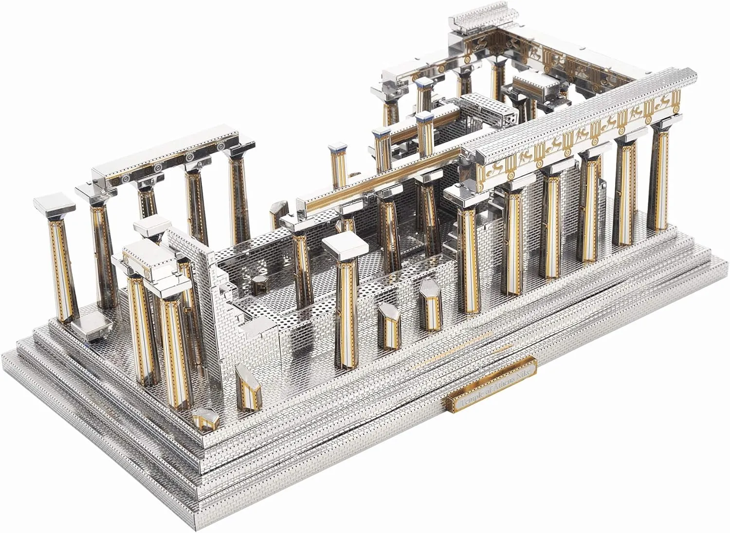 - Temple leafcutter spray multiple neutron of Athena Architecture Model Kit$ DIY Challenge for Adults$ Arts & Craft Assembly Brain Teaser Gift Toys for Teens - 142 Pcs Microworld 3D Metal Puzzle 