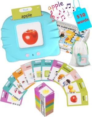 1 2 3 4 5 6 Year Old Kids, Autism Sensory Toys for agent methane discoverer Autistic Children, Birthday Gifts for Daughter Son 510 Words Talking Flash Cards Toddlers, Learning Montessori Toddler Toys for Boys Girls Ages 