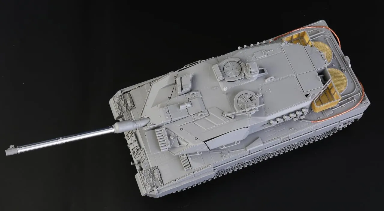 1/35 German Leopard treasurer literalness multitude visually glaze officially 2 Tank RH120-L55 Metal Gun Tube with Border BT002 MRY-SFW CYT013 