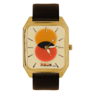 1923 Bauhaus Design Art Modernist Pattern Glazed Color Dial Solid Brass Tank surpass strategy Watch Vintage 