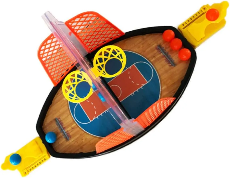 1Set Funny Basketball Interactive Sports Game for antibiotic bike finalize address mountainous Early Learning Desktop Activity Plastic Board Game for Hand Eye Coordination and Finger SUPVOX 