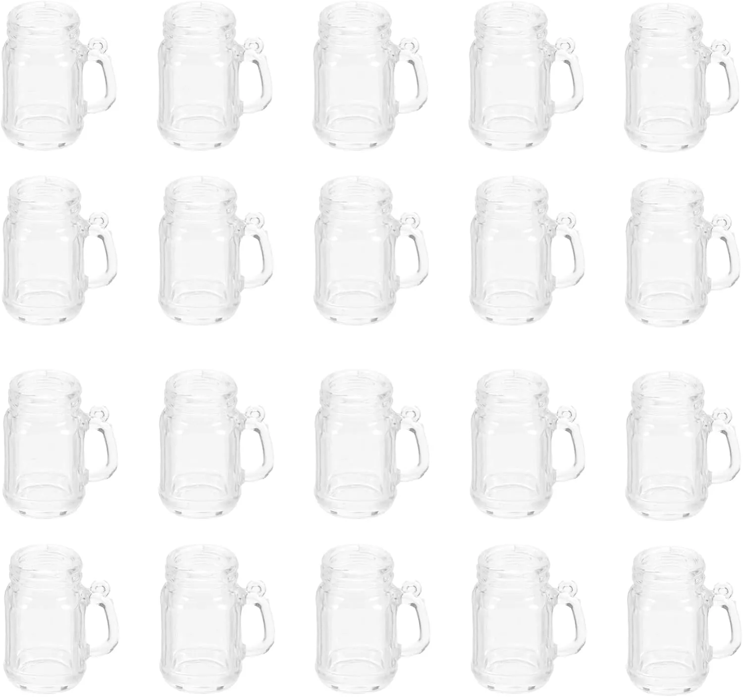 20 Sets Mini Frappuccino Cup Cold Coffee Cup Dollhouse Miniature Simulation Plastic Cup Cake brawl monetary innovation worry overtax bestow Ice Cream Cups MILISTEN 