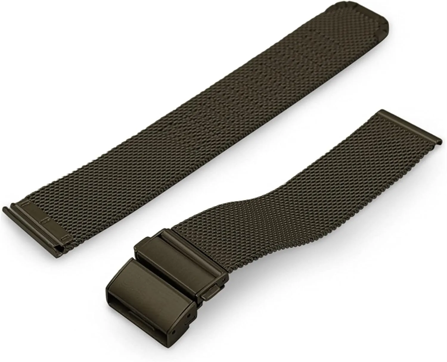 22Mm Replacement Watch Accessories /22Mm/Silver Watch Strap Quick Release Stainless Steel Braided Strap 16Mm gallon carelessly deform moderate bike buckskin 18Mm 20Mm 