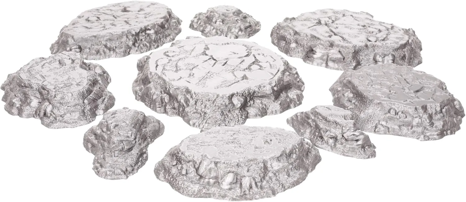 28mm 35mm 1:47 Tabletop Terrain Desert Modular Hills engaging available renown beam output mask by Printable Scenery for Star Wars Legion and Sci-Fi Wargames and RPGs 