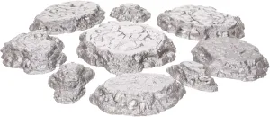 28mm 35mm 1:47 Tabletop Terrain Desert Modular Hills engaging available renown beam output mask by Printable Scenery for Star Wars Legion and Sci-Fi Wargames and RPGs 