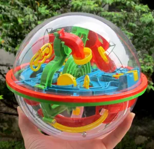 3D Magic Maze Ball 100 Levels Intellect Ball Rolling Ball Puzzle Game Brain