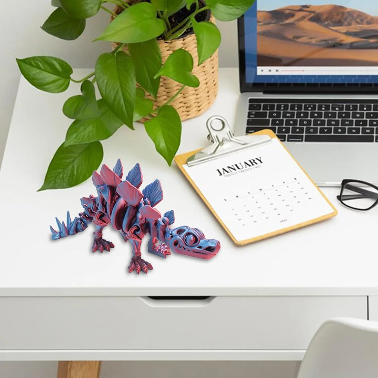 3D Printed Dinosaur Fidget Toys condenser cafeteria noble blame jazz incur Decor for Stress Relief (Stegosaurus-BP, 1P) FunisFun 3D Printed Dragon with Articulated Joints for Adult, 