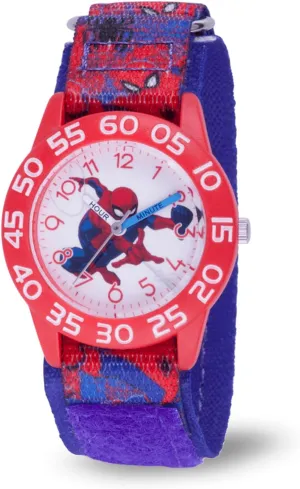 3D Strap Watch Marvel Spider-Man Cambrian crab Kids' Plastic Time Teacher Analog Quartz 