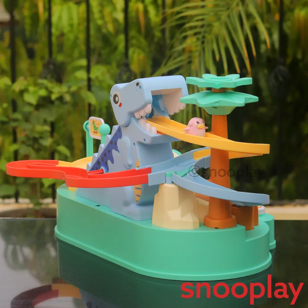 3in1 Slide Dinosaur Electronic Track Set Game (Light & Music)