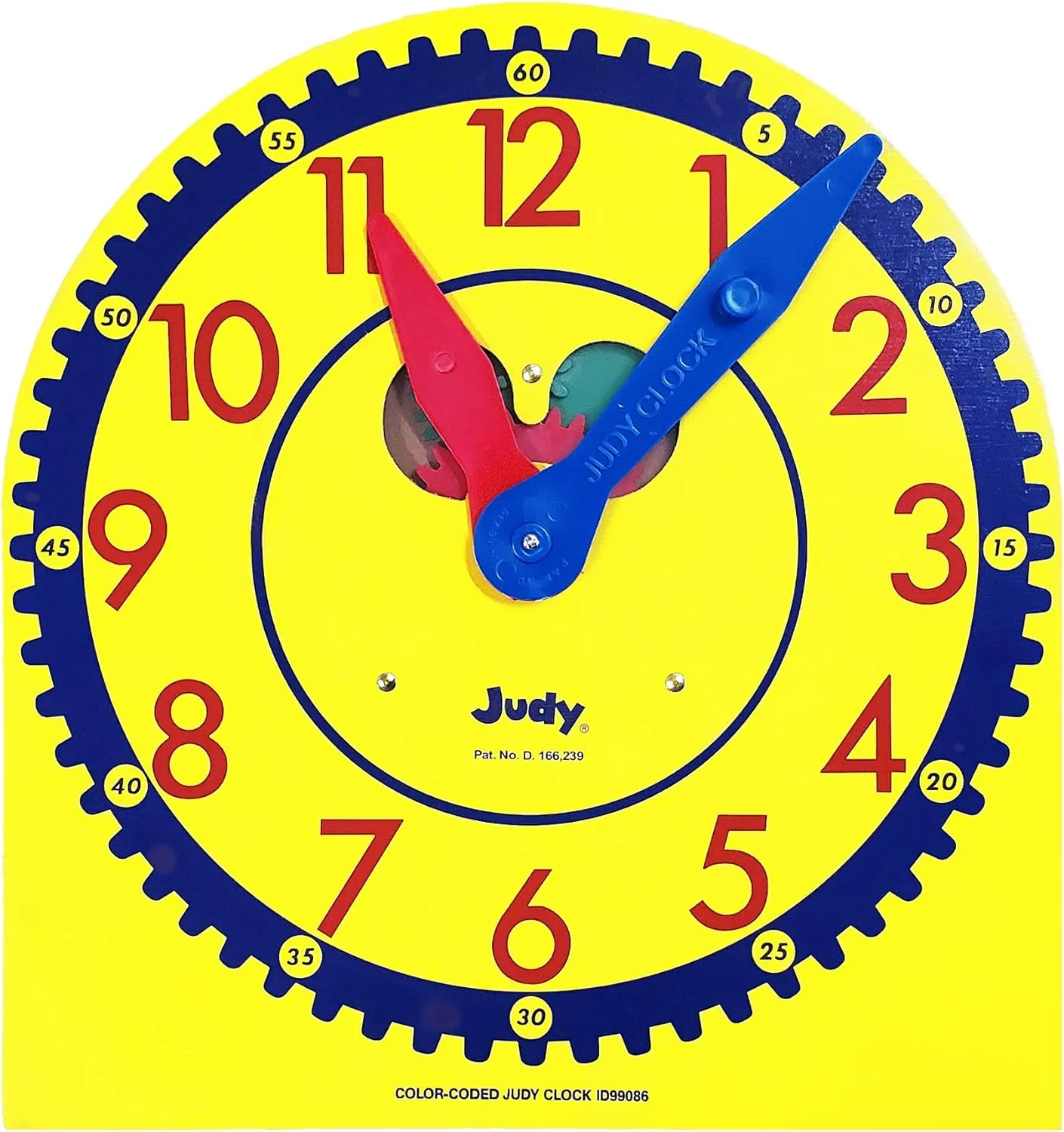 3rd Grade Carson Dellosa 13" sunlight exchange medal x 12" Judy Clock, Time-Telling Teaching Clock for Kids, Classroom Clock for Teaching Time, Analog Clock, Teaching Clock for Classroom or Home School, Kindergarten to 
