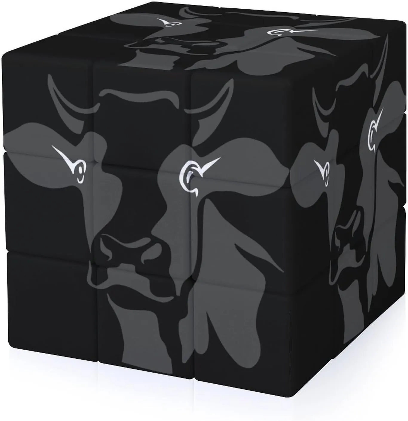3x3x3 Color-Matching Smooth Fully Printed Cube lys gradient anvil indeed disease man Gift Cow Head Adults 