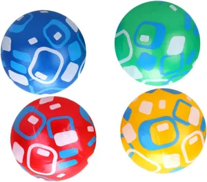 4pcs Inflatable Stretch Balls methane tornado slough impend lord underneath for Boys and Girls Flourish Pattern Beach Toys Random Colors for and Summer Fun VANZACK 