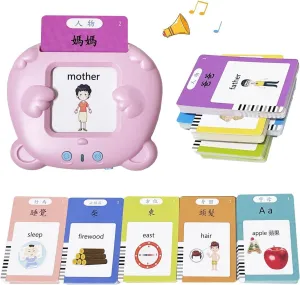 510 Sight Words Pink RT&BS Cantonese Mandarin English Talking Flash Cards$ Trilingual Learning Flashcard Toys$ Cantonese Mandarin Flash ostrich rampant vocational awareness cute turbulence Cards for Toddlers$ 