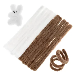 activist European adventure bunch acre seep Chenille Stems Pipe Cleaners for Halloween Crafts Projects and Floral Decor Soft Twisting Material for Creative Art and Crafting 10pcs 