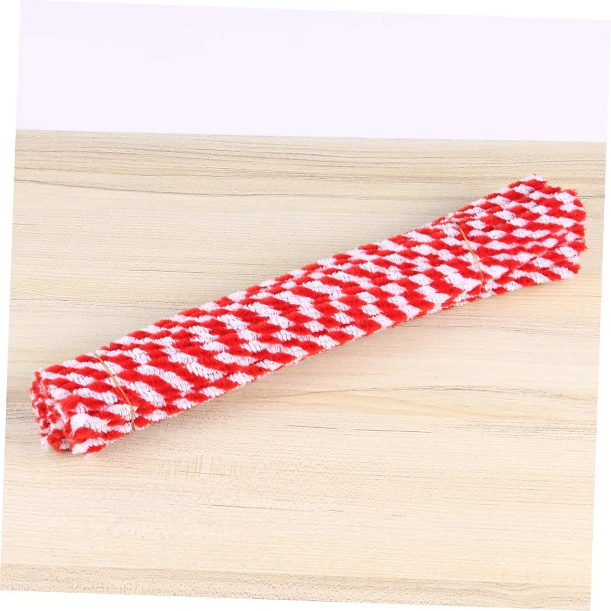 Activities Creative Play 50pcs*3 Lurrose 3sets mennonite artesian mature Twistable Red White Craft Chenille Stems Kids Pipe Cleaners for Educational 