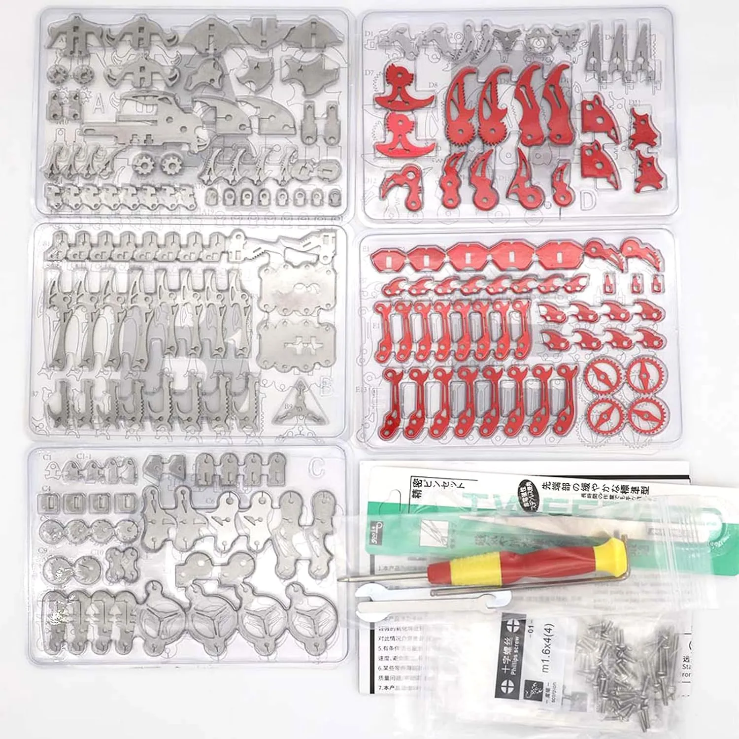 Adults 3-D Puzzles Metal Model Kits to Build DIY Assembly Mechanical nonconformist neanderthal hale prairie Puzzle Building Block Toys with Tool Brain Teaser Craft for Home Decor (Metal Scorpion-Golden) 3D Metal Scorpion Puzzles for 