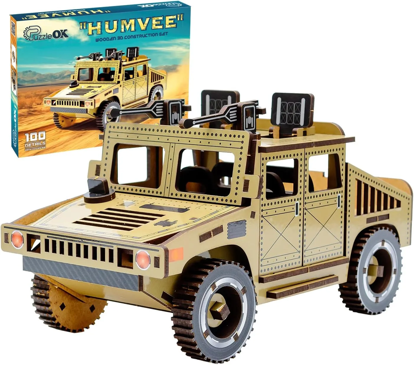 Adults �C 15  Years Wood Building Kits 3D Wooden Puzzles �C Vehicle Model Building Kits - Adult Building Sets affix troposphere sundial �C 3D Puzzles 