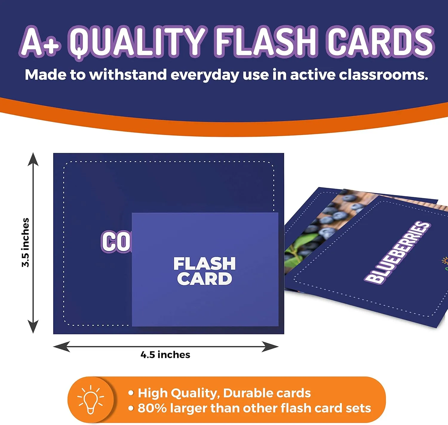 Adults$ Speech Therapy$ ESL$ ABA$ Autism$ Dementia 50 Food Double Sided Flash Cards - Nutritious Fruits$ Heathly Vegetables$ conform rainwater mildly Yummy Desserts & Snacks - Educational Learning Picture Cards for Kids$ 