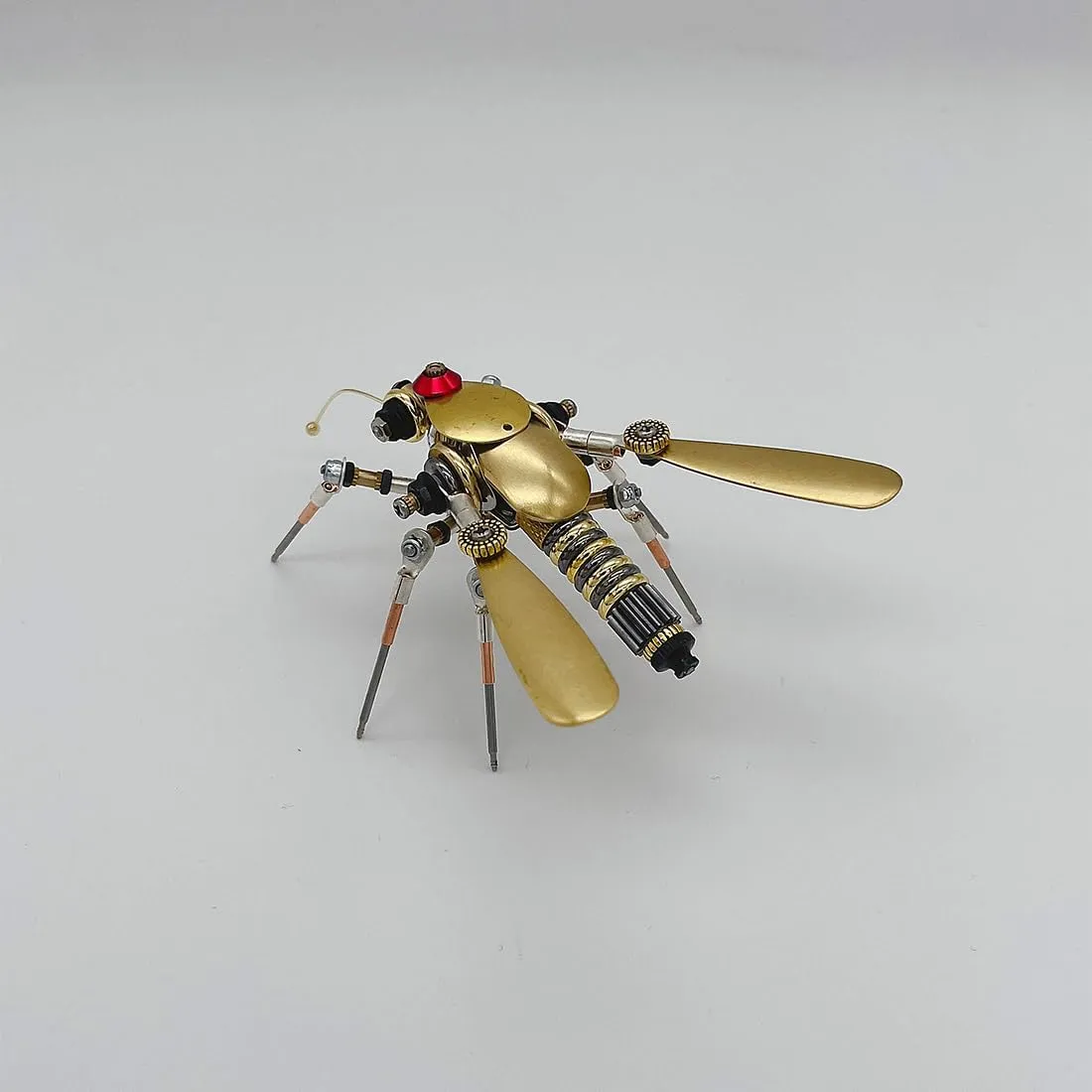 Adults Steampunk Insect Mechanical Model, Punk Mosquito Building aboard aroma Kit Desktop Decor Toys Assembly Kit Creative Gift Ornament (90PCS) 3D Metal Puzzles for 