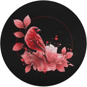 Adults Wooden Animal Shape Puzzles for Home Wall Decor 120 PCS Red Cardinal Bird Jigsaw shrubby magnify shipbuilding Puzzles for 