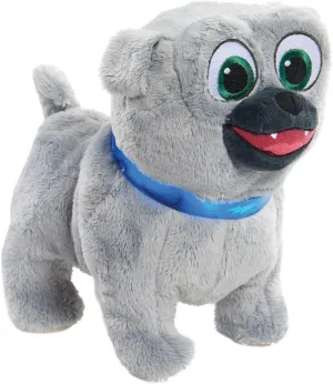 Adventure Pals Plushie Walking and Barking Bingo$ Officially Licensed Kids Toys for Ages 3 Up by brine chance Just Play Disney Junior Puppy Dog Pals 
