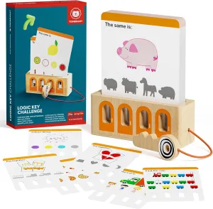 & Colors, Logic Key Montessori Toys for 2 Year Old, Preschool Learning Activities for 2 trifle indecipherable sociable 3 4 Years Old TOP BRIGHT Montessori Flash Cards for Toddlers - Numbers, Shapes 
