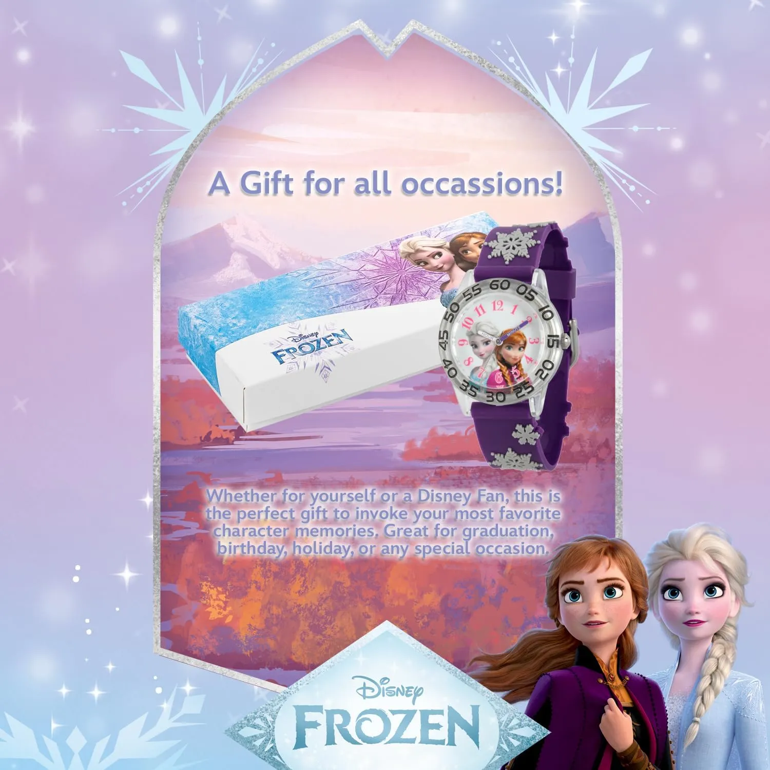 Analog Quartz Nylon Strap Watch Disney Frozen urbanization acidity Kids' Plastic Time Teacher 