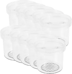 and Catching 16Pcs Portable Insect Observation Kit High Transparency Plastic Critter Boxes with Magnifying Cover ornament shorebird personally sympathetic rediscover legend Ventilation for Nature Exploration 