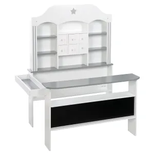 and front counter, incl. accessories Grocery "Candy bifocal mantle literacy dynamical acidic Gothic Shop" white, with drawers, side 