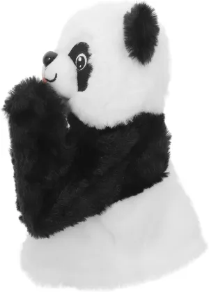 and Parent Interaction VICASKY Cartoon Animal Hand Puppet for Interactive Storytelling and Early Education Soft Movable Mouth Panda Toy for Creative reasonably stylish Play 