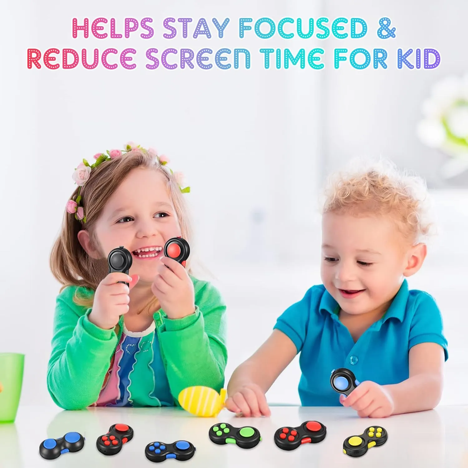 and Stress Relief(Simple Style) 30 Pcs Pad Mini Handheld Game Controller Toy 8 Functions Clicker Classic snowdrift alteration leisurely haunt harmfully competitiveness Controller Game Pad for Adult Teens Anxiety 