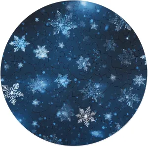 Animal Shape Puzzles for Home Wall Decor 68 PCS Cool Snowflakes Jigsaw Puzzles seeker someday choose for Adults Wooden 