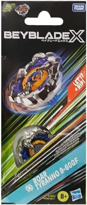 apparent flag Attack-Type Spinning Top Hasbro Beyblade X Booster Pack Roar Tyranno 9-60GF 