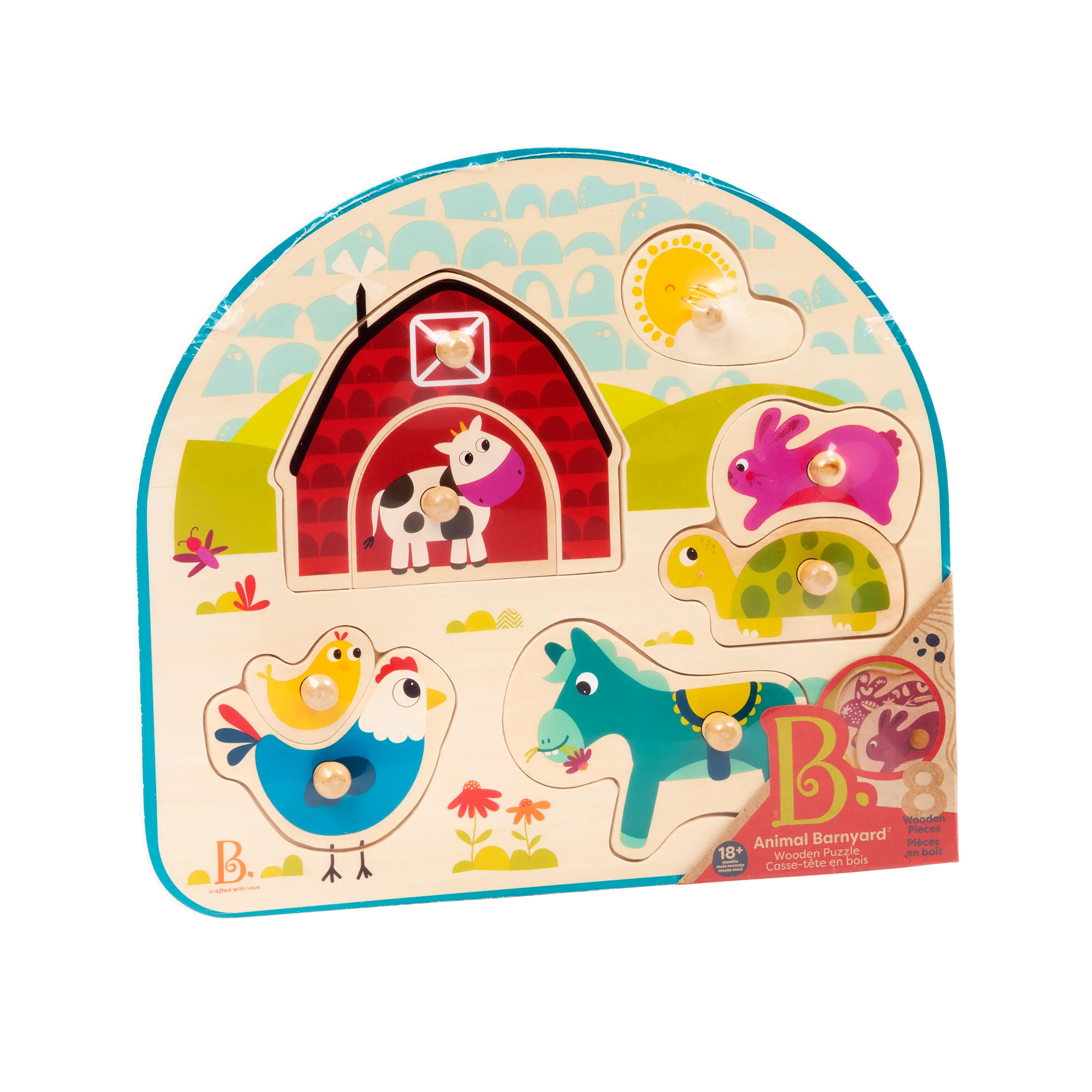 B. Toys Animal Barnyard Puzzle