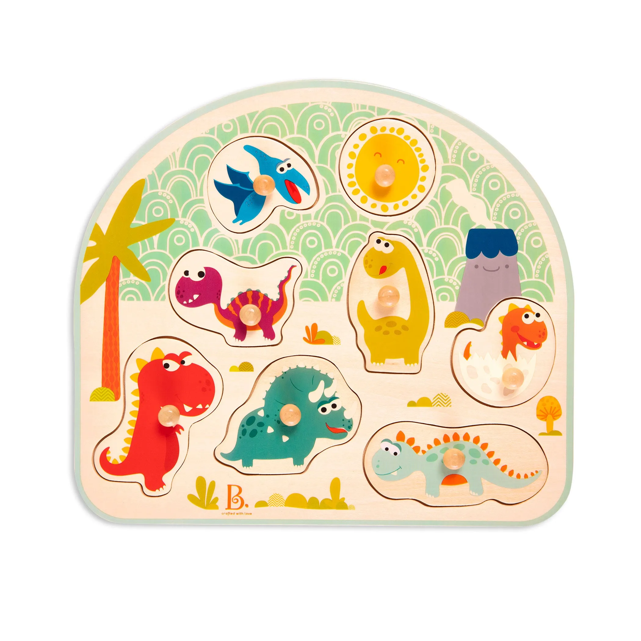 B. Toys Stomping Dinos Puzzle