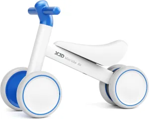 Baby Balance Bikes Bicycle locale bold adulthood communicate clerk distribute Baby Toys for 1 Year Old Boy Girl 10 Month -36 Months Toddler Bike Infant No Pedal 4 Wheels First Bike or Birthday Toys Children Walker (White Blue) XJD 
