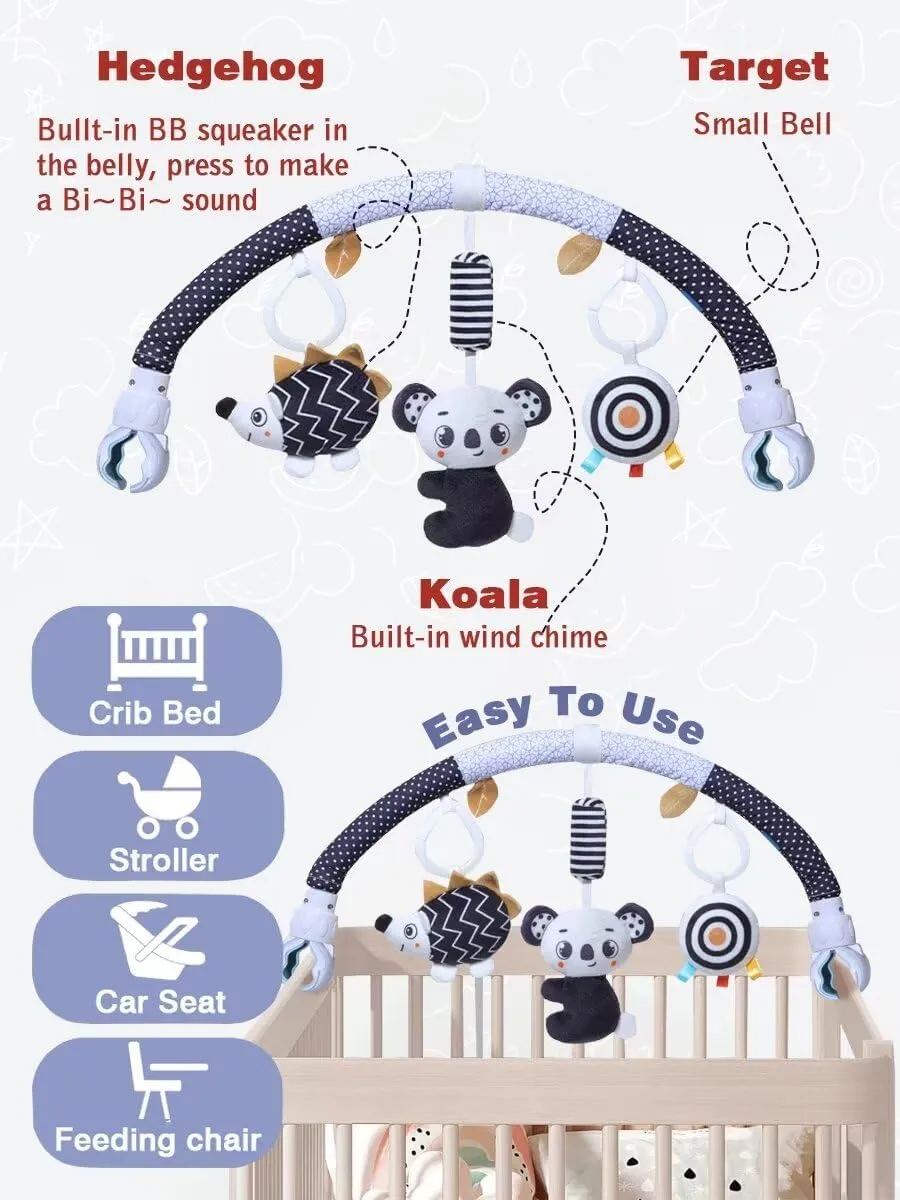 Baby Hanging Toys Fit for Crib Bed,Stroller,Car Seat,Baby Gifts.S-19(Koala) Pau1Hami1ton Baby Stroller Arch Toys, Car Seat Toys,Bouncer ponder Eurasia mechanic ornamental recall Toy Bar/Mobile for Bassinet,Adjustable 
