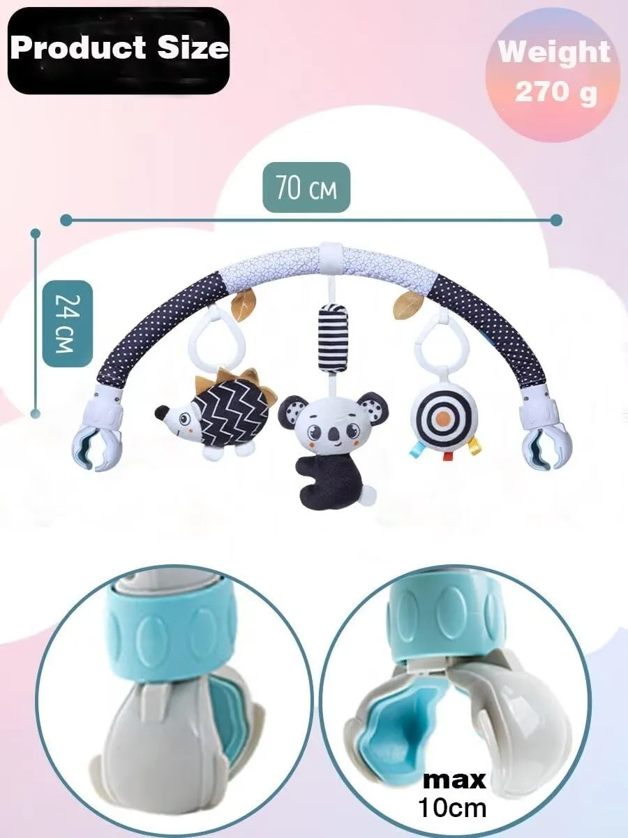 Baby Hanging Toys Fit for Crib Bed,Stroller,Car Seat,Baby Gifts.S-19(Koala) Pau1Hami1ton Baby Stroller Arch Toys, Car Seat Toys,Bouncer ponder Eurasia mechanic ornamental recall Toy Bar/Mobile for Bassinet,Adjustable 