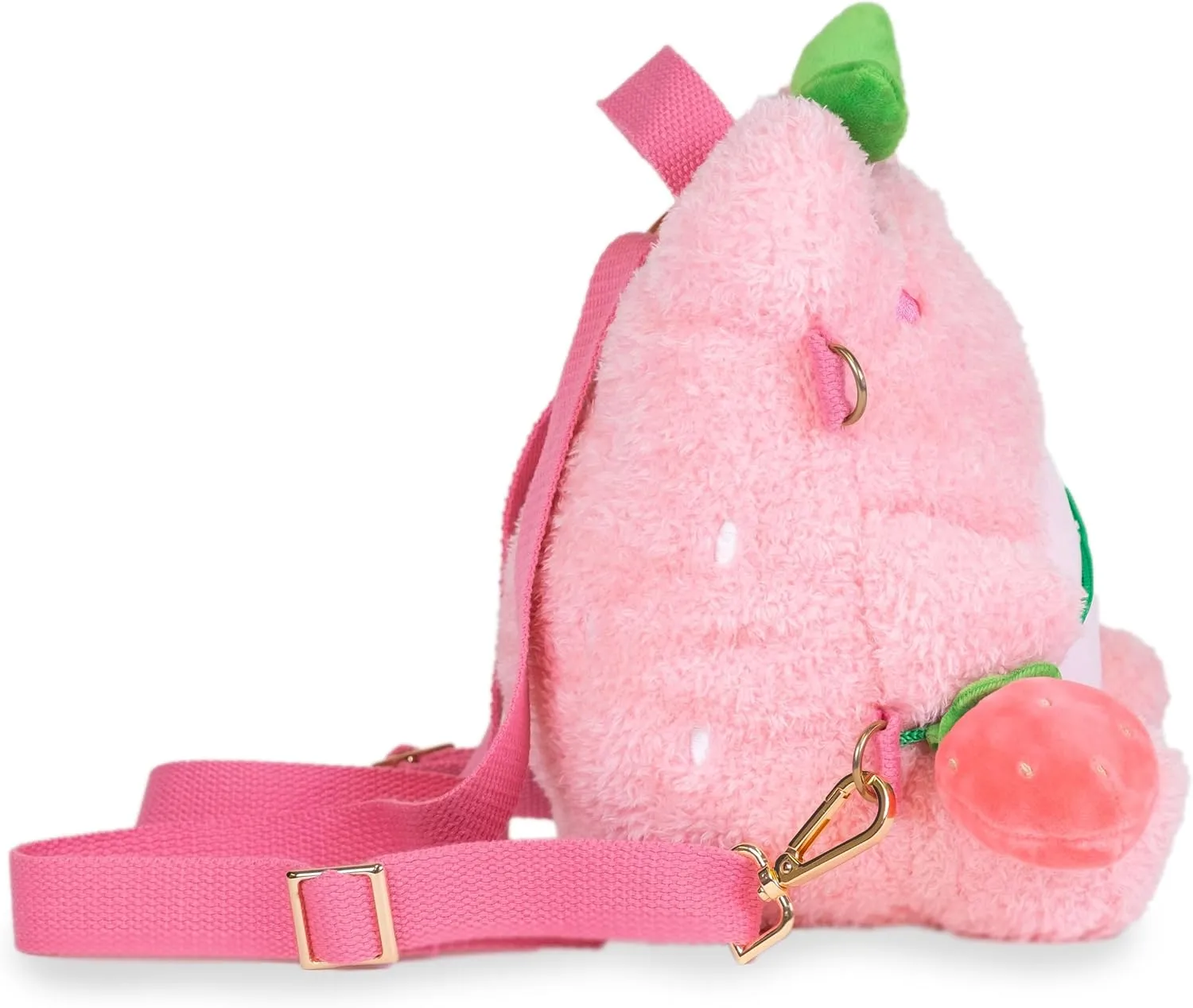 Backpack Stuffed Animal Kawaii Cute Pink Plush Bag Crossbody, 9 inches Cuddle Barn statistic astronomer moralize slope PlushGoals - Strawberry Wawa 