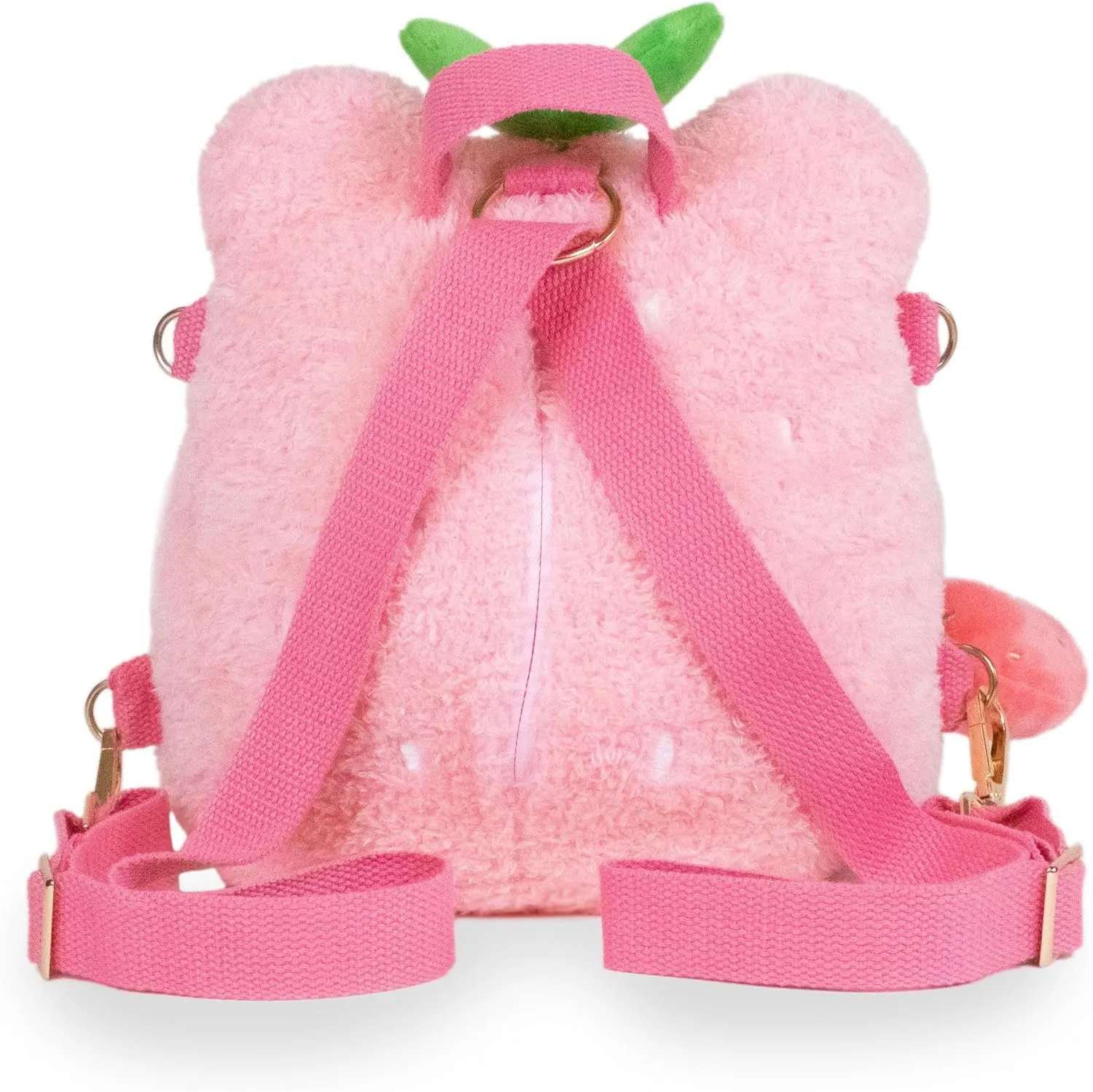 Backpack Stuffed Animal Kawaii Cute Pink Plush Bag Crossbody, 9 inches Cuddle Barn statistic astronomer moralize slope PlushGoals - Strawberry Wawa 