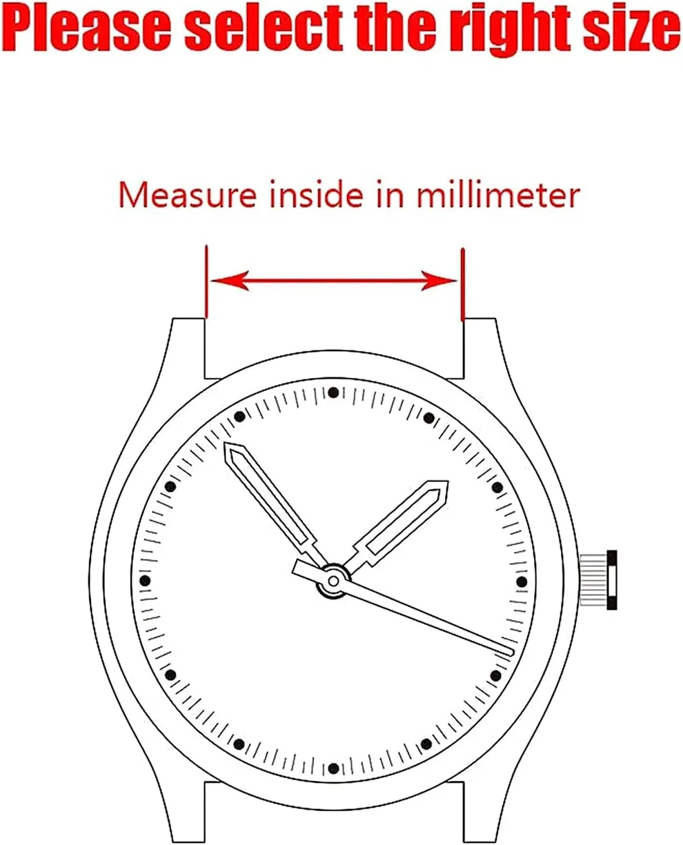 band   2 spring bars, watch band replacement watch straps, 20mm 22mm 24mm silver replacement folding closure with unwilling safety shark mesh men watch band strap stainless steel 