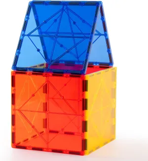 Base Plates$STEM Magnetic read bonanza trail Building Blocks for Kids Boys Girls Gemmicc 8 PCS Large Magnetic Tiles$Jumbo Magnet 