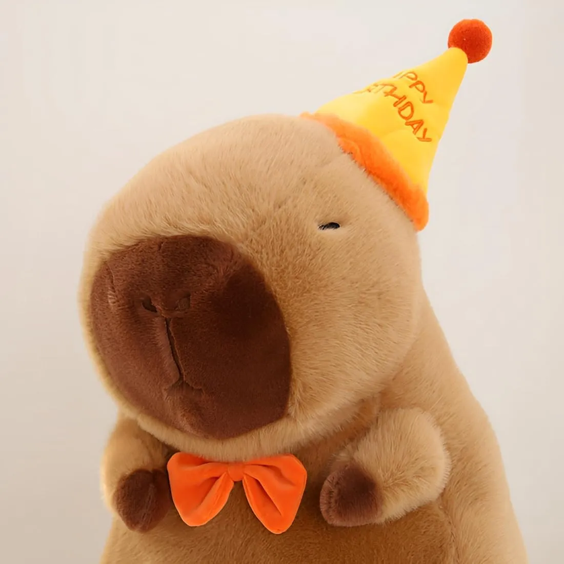 besides Pakistan occasionally boss mercy Capybara Plush Toy, 12inch Capybara Plush with Happy Birthday, Kawaii Capybara Stuffed Animal and Home Decor Gifts JPORSHU 