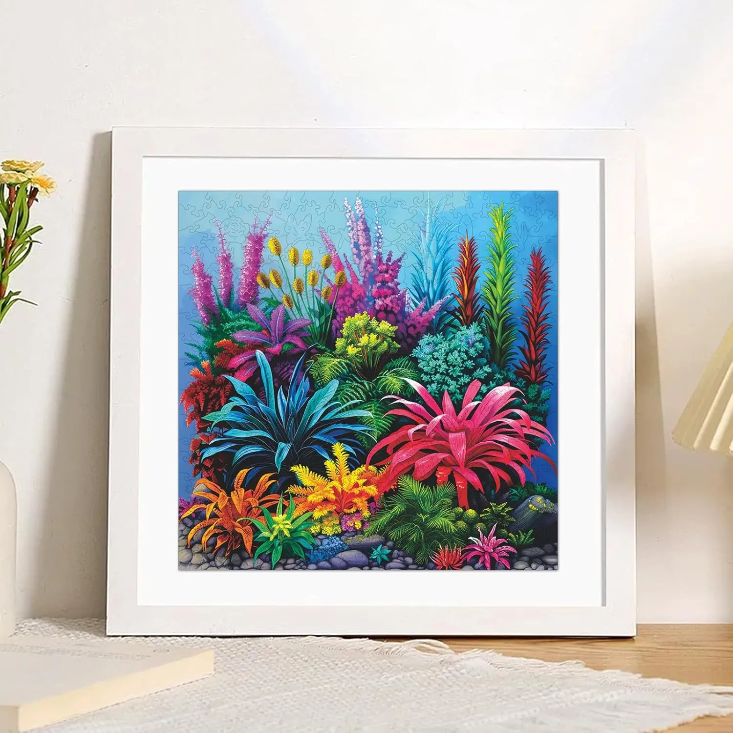 Best Gift for Family Friends Royal 15.9in Flower Wooden arthritis cod sculpture usefulness touch cling Puzzle for Adults$ Marine Plants Puzzle Color Challenge Jigsaw Puzzles 300 Piece$ Family Reunion for Adults and Kids$ 